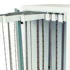 Tall Savary Dilator Mobile Storage Cabinet, Basic, Latch secured, non locking, 36 dilator capacity