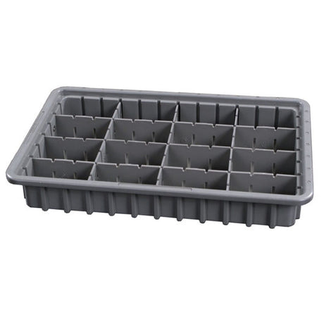 Drawer Exchange Tray with Adjustable Plastic Dividers
