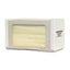 Bowman White Stainless Single Face Mask Dispenser with Dual Mounting, 7.56"W x 4.13"D x 4.25"H