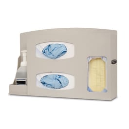 Bowman Dispensers Bowman ABS Mini Isolation Station • 18.5"W x 4.5"D x 11.63"H