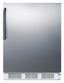 Saffron gold door finish with horizontal SS handle and kickplate factory-installed on select units