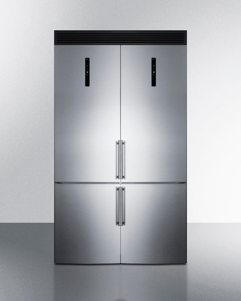 Set of FFBF181ES2 and FFBF181ES2LHD refrigerator-freezers with GRILL48B
