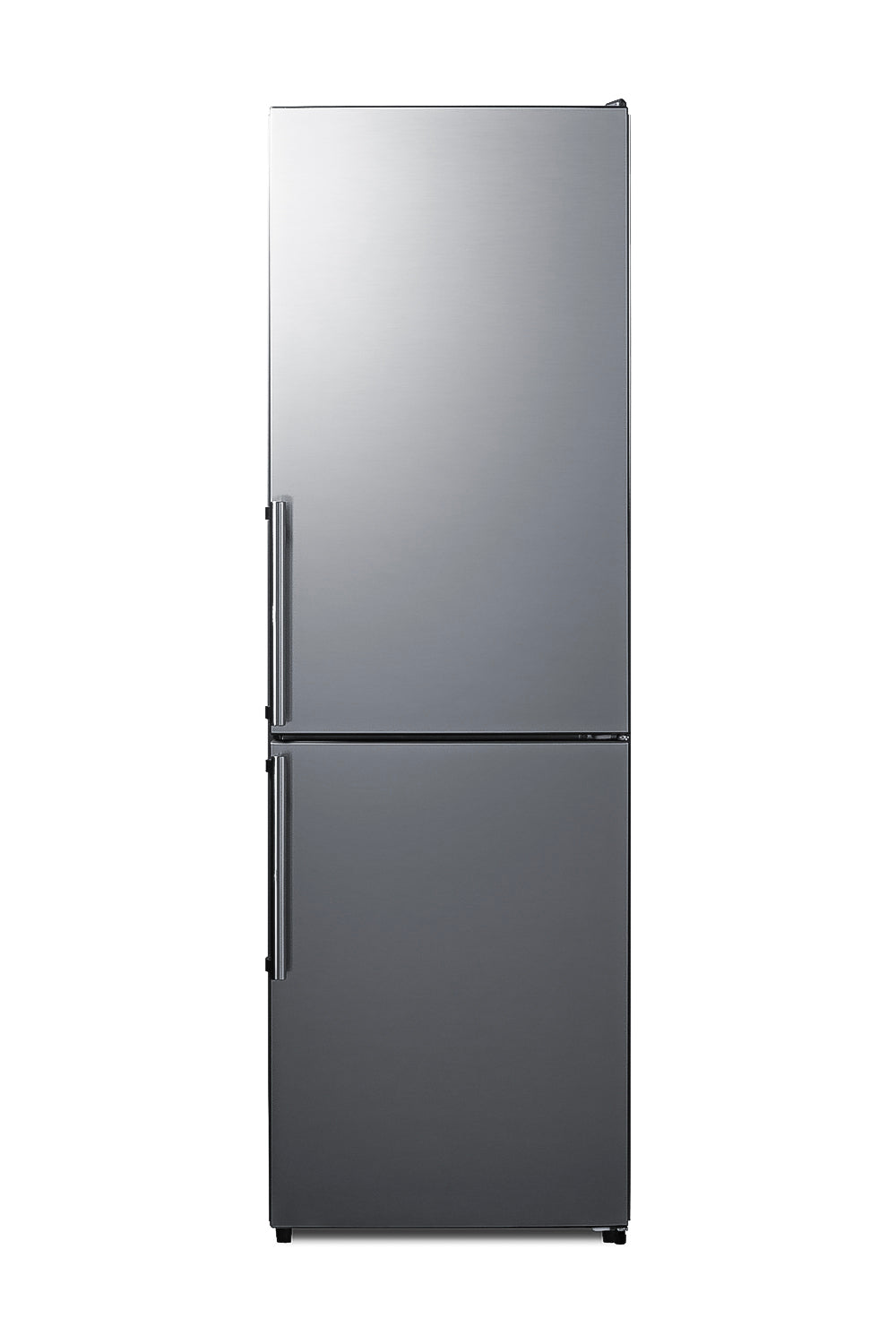 Energy Star Certified 24" X 24" Bottom Mount Refrigerator with a Stainless Steel Look Main image