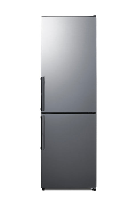 Energy Star Certified 24" X 24" Bottom Mount Refrigerator with a Stainless Steel Look