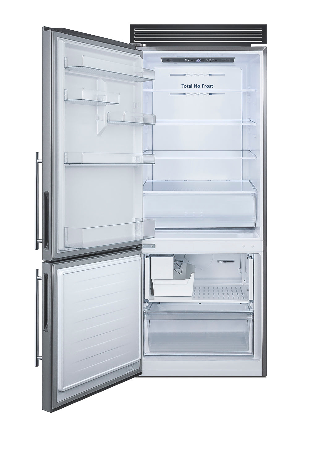 Frost-free Bottom Freezer Refrigerator with Factory-installed Icemaker Main image