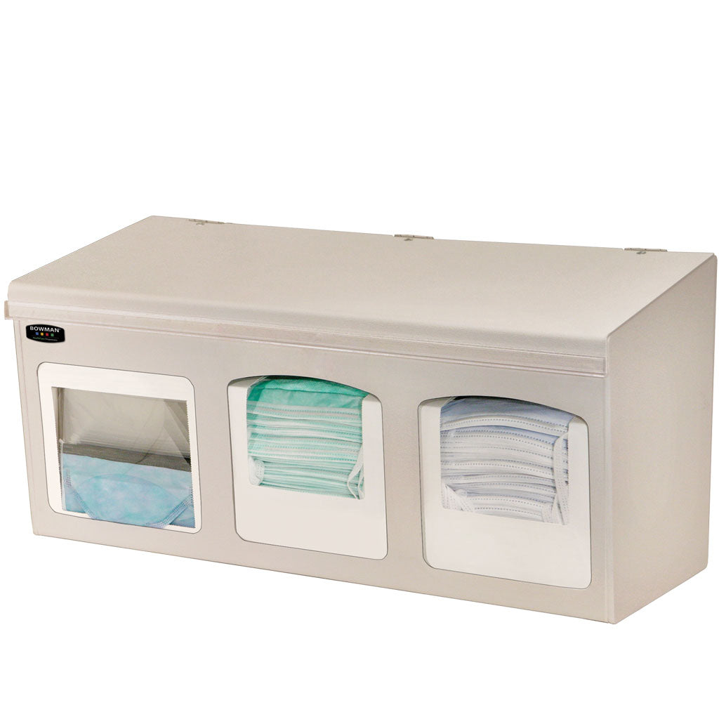 Face Mask Dispenser Surgical Multi-box Quartz Beige ABS