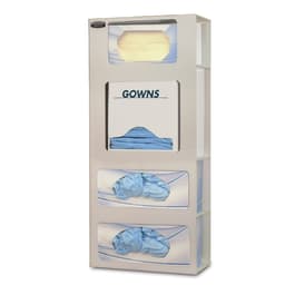 Bowman Dispensers Bowman ABS Triple Facemask and Single Face Shield Dispenser