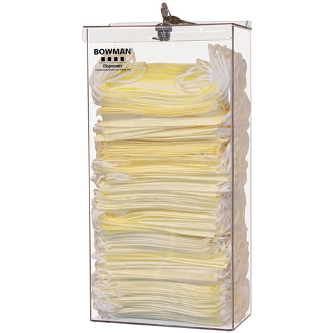 Bowman Dispensers Face Mask Dispenser - Locking (Model FM403-0111)