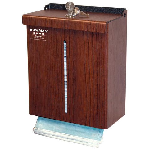 Bowman Dispensers Face Mask Dispenser - Locking (Model FM404-0233)