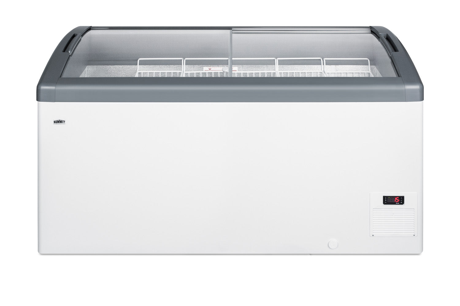 Curved Top Commercial Ice Cream Freezer Made in Denmark Main image