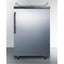 Freestanding residential beer dispenser, auto defrost w/digital thermostat, SS door, horizontal handle, and black cabine