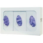 Bowman Glove Box Dispenser Steel White