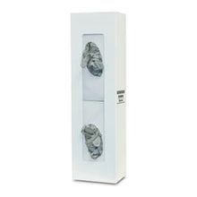 Bowman White Steel Vertical Glove Box Dispenser