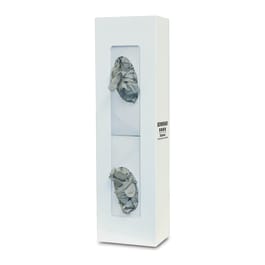 Bowman Dispensers Bowman White Steel Vertical Glove Box Dispenser
