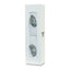 Bowman White Steel Vertical Glove Box Dispenser