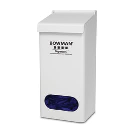 Bowman Dispensers Bowman Single Glove Box Dispenser, Plastic Single Bulk • 5.05"W x 4.45"D x 11.21"H