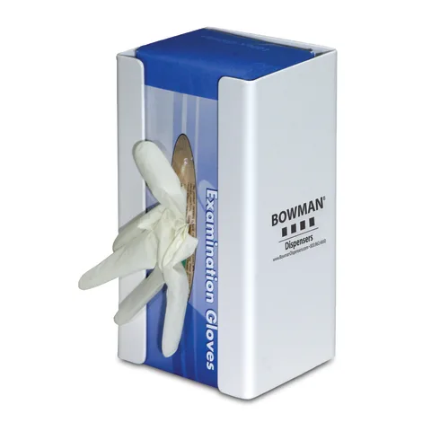 Glove Box Dispenser Single White Sintra