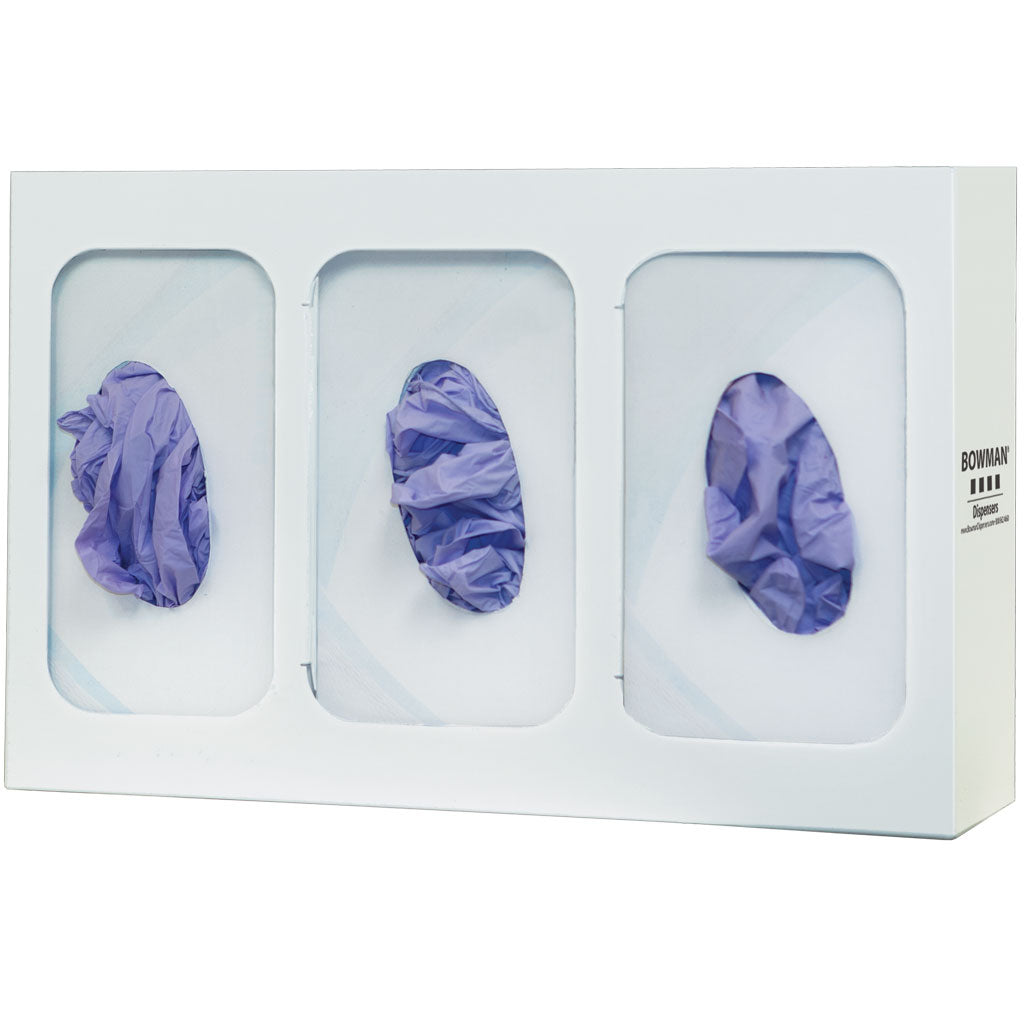 Bowman Glove Box Dispenser Divided Vertical/Horizontal Steel