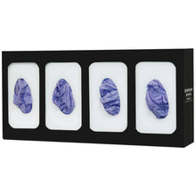 Glove Box Dispenser - Quad - Divided (Model GL004-0420)