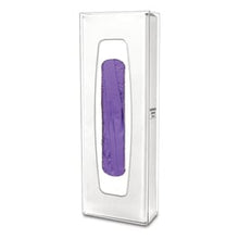 Bowman PETG Extra Long Single Glove Box Dispenser • 5.45"W x 2.95"D x 16.1"H