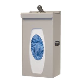 Bowman Dispensers Bowman ABS Locking Single Glove Box Dispenser • 5.93"W x 4.43"D x 11.39"H