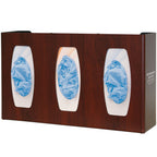 Bowman Glove Box Dispenser Divided Vertical/Horizontal Cherry ABS