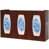 Bowman Glove Box Dispenser Divided Vertical/Horizontal Cherry ABS