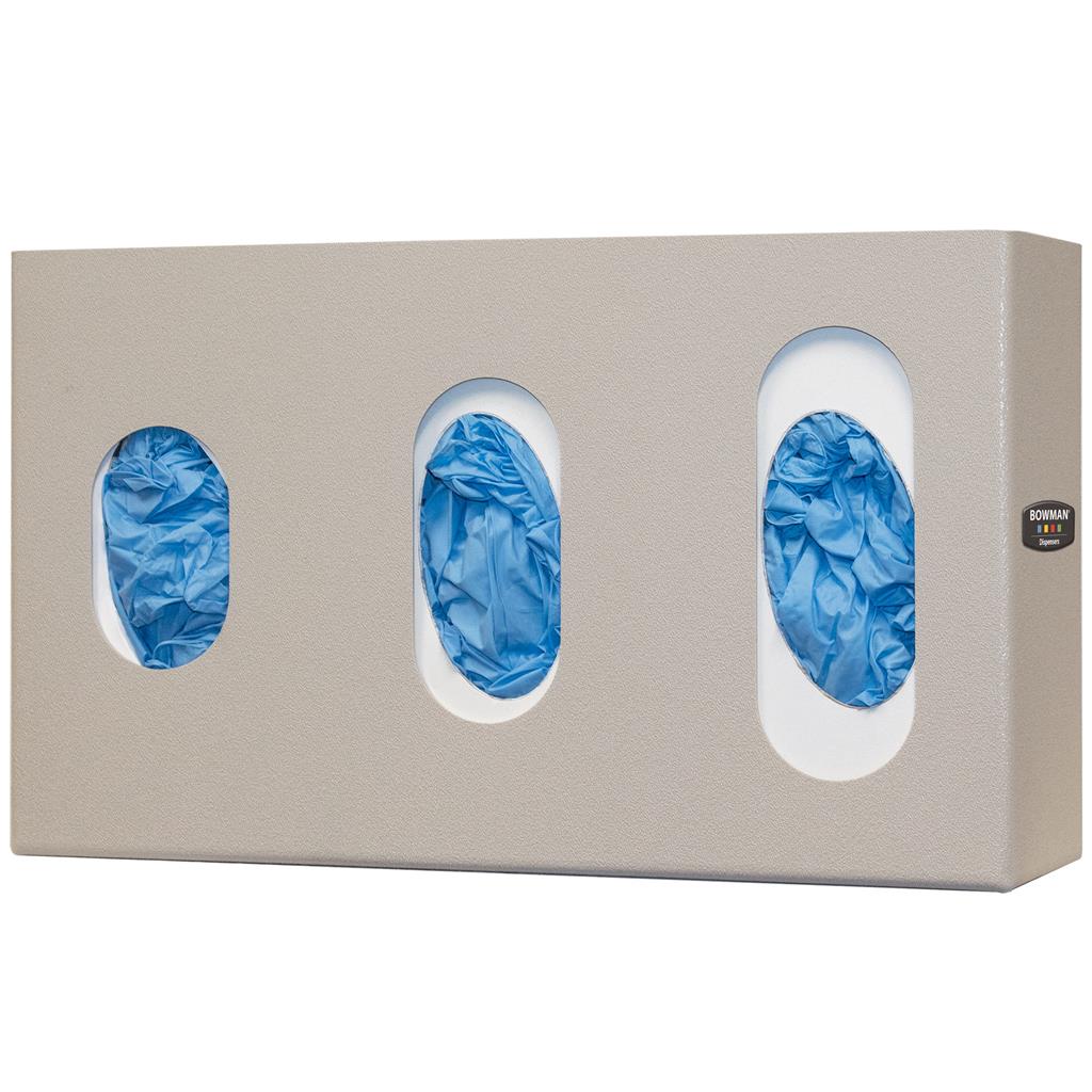 Bowman Glove Box Dispenser Visual Size Cue Quartz ABS Beige
