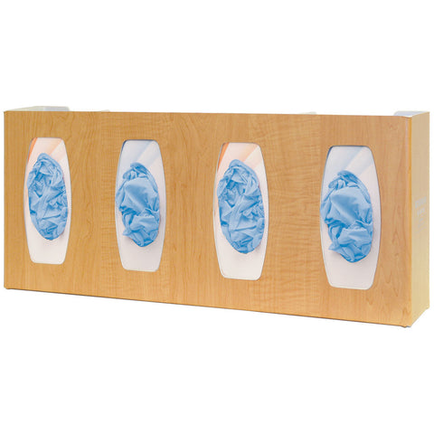 Bowman Dispensers Glove Box Dispenser - Quad - Divided (Model GL040-0223)