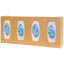 Glove Box Dispenser - Quad - Divided - GL040-0223