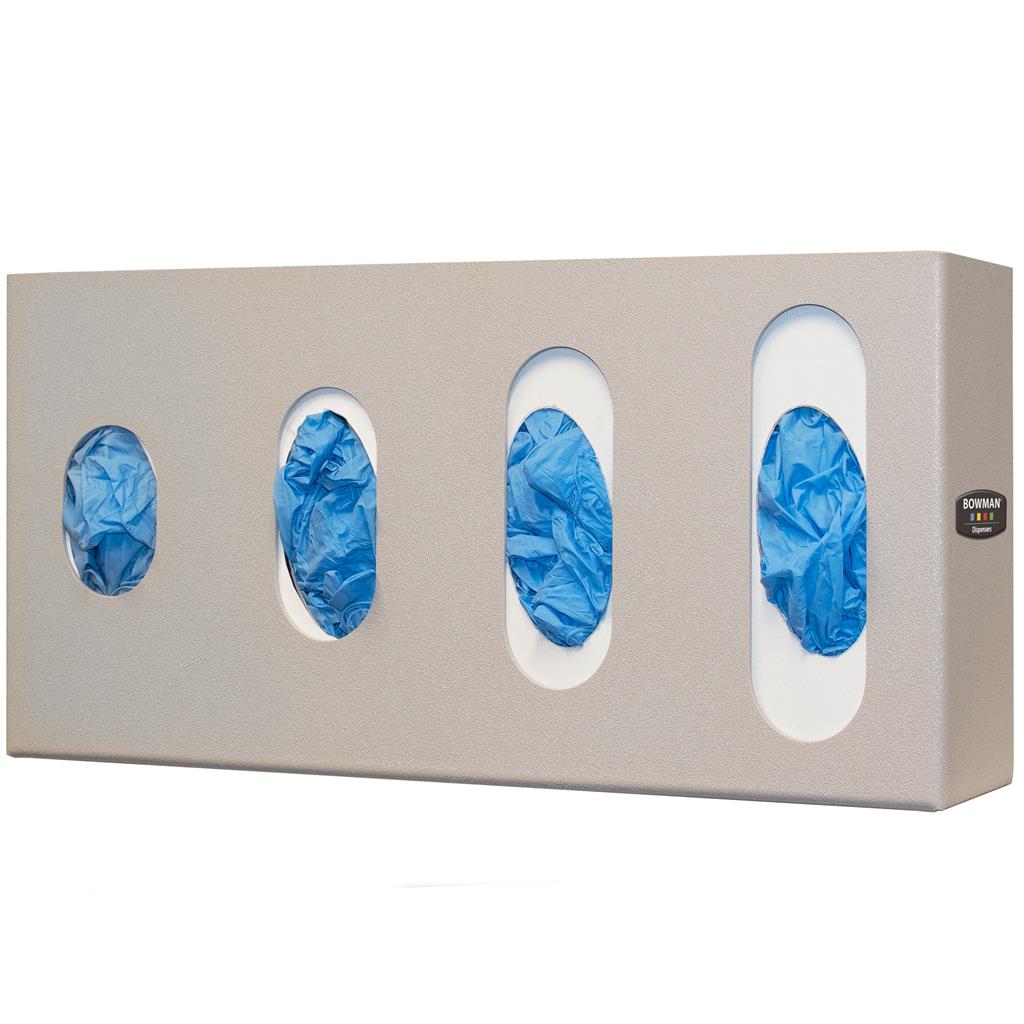 Bowman Glove Box Dispenser Visual Size Cue Quartz ABS Beige Secondary image