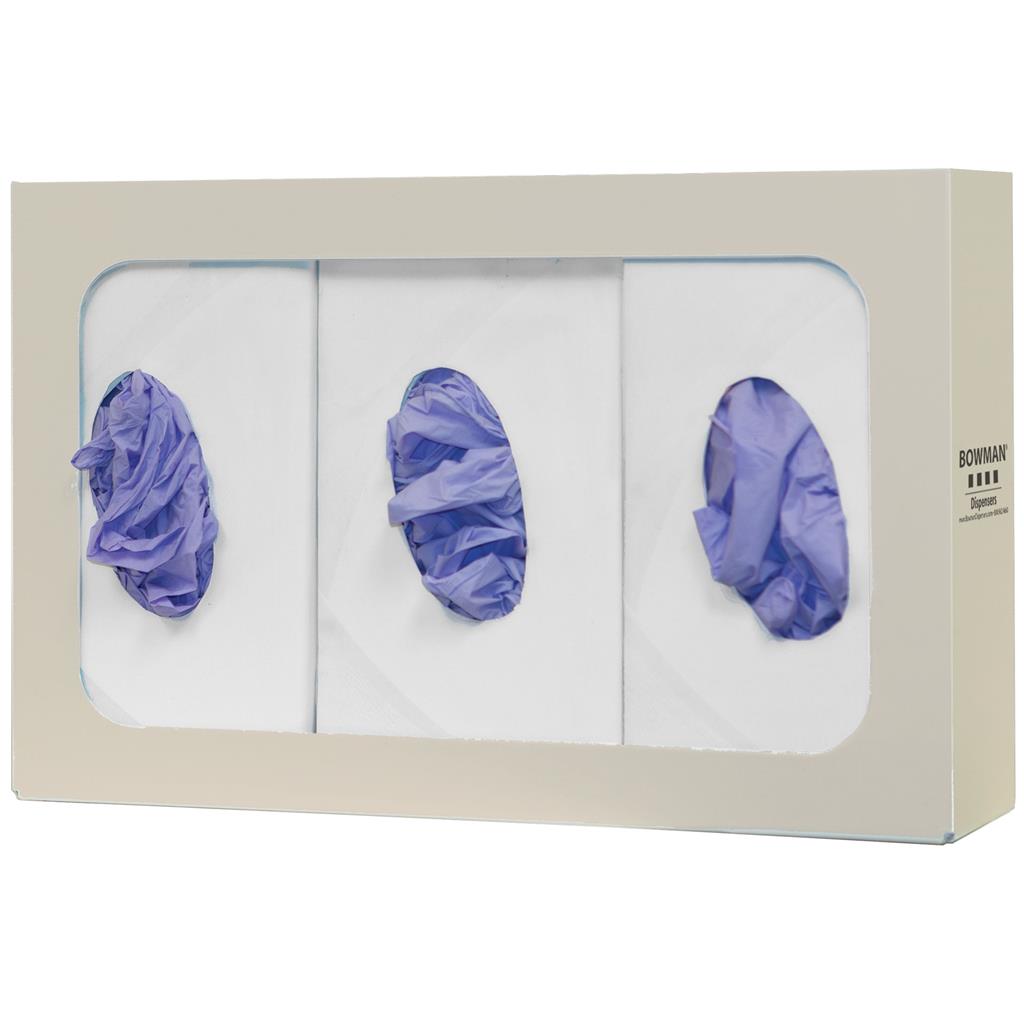 Glove Box Dispenser - Triple - Cart