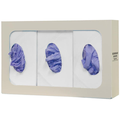 Glove Box Dispenser - Triple - Cart