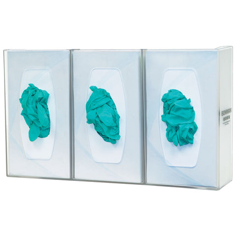 Glove Box Dispenser - Triple - Divided