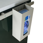 Single Glove Box Holder for M-Series or A-Series Medical Carts, Rail Clip Mount, GLOVEBOX1RC