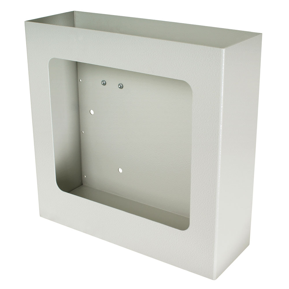 Double Glove Box Holder for M-Series or A-Series Medical Carts, Rail Clip Mount, GLOVEBOX2RC Main image