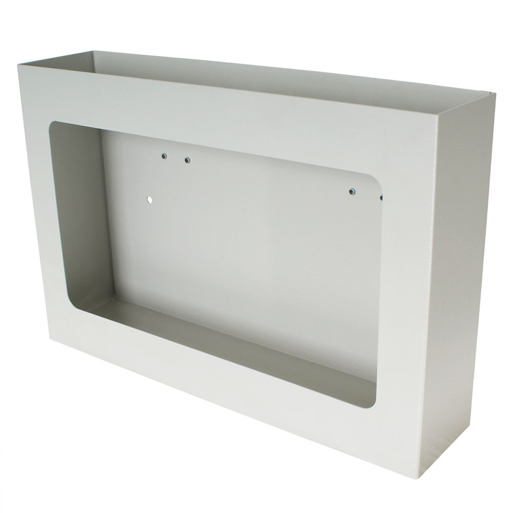 Triple Glove Box Container for M-Series or A-Series Medical Carts, Rail Clip Mount, GLOVEBOX3RC Main image