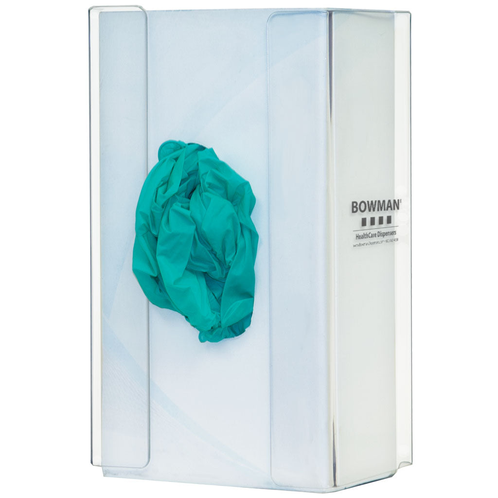Bowman Glove Box Dispenser Vertical/Horizontal PETG Clear