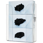 Bowman Glove Box Dispenser Top Loading PETG Clear