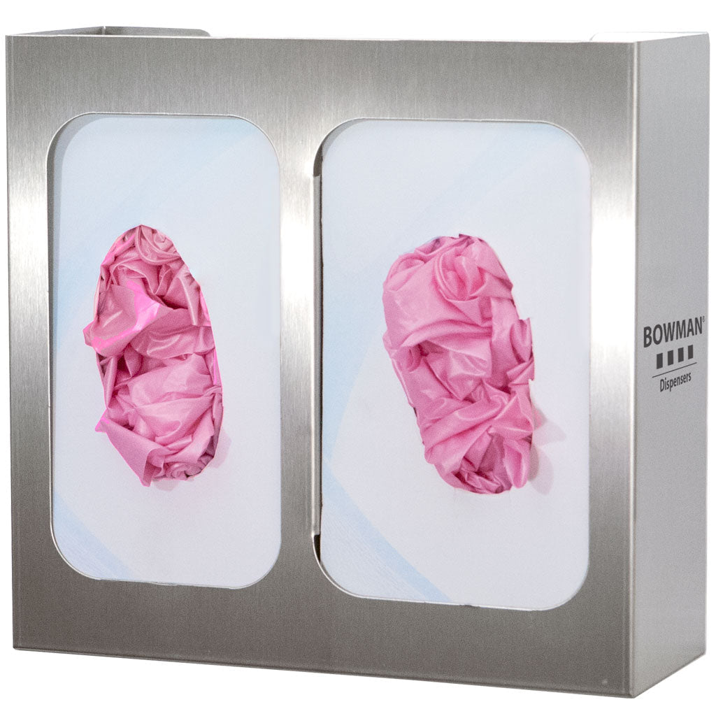 Bowman Dispensers Glove Box Dispenser - Double - Divided (Model GS-122)