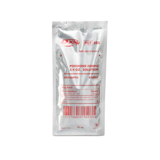 PVP-I 3/4oz Solution Pouch