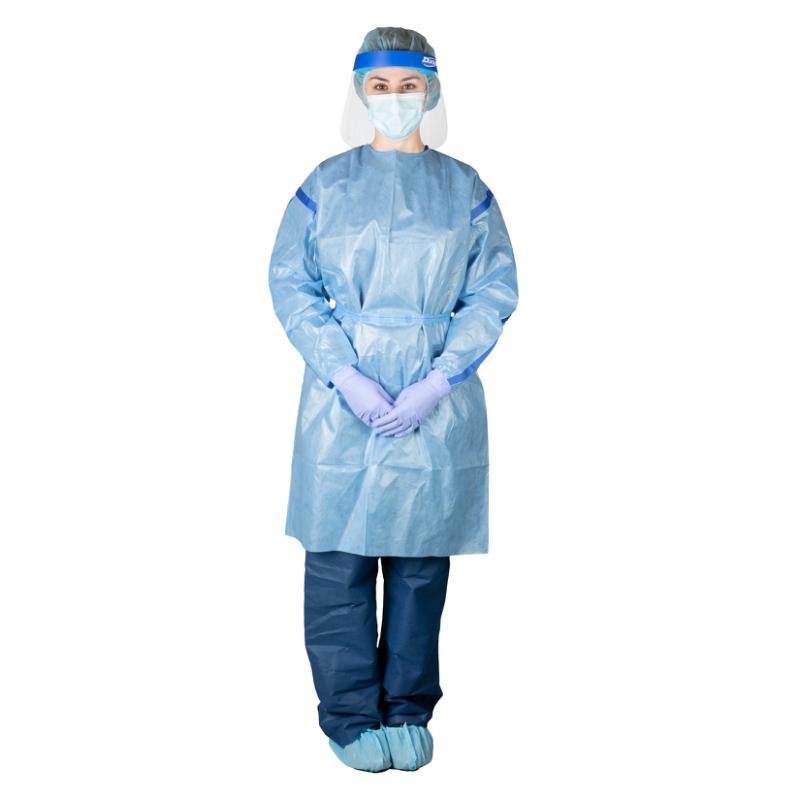 Poly-Coated Chemotherapy Gown Secondary image