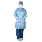 Poly-Coated Chemotherapy Gown