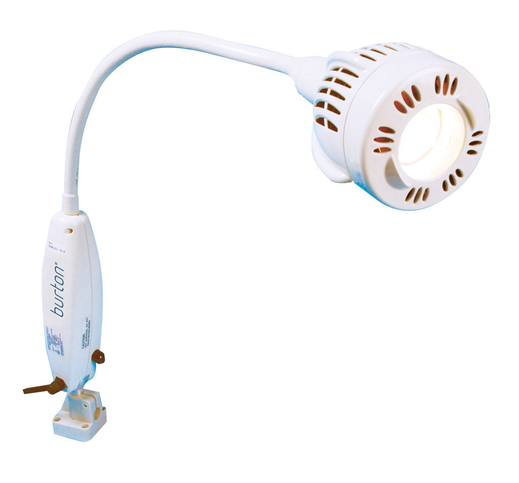 Gleamer LED Wide Beam Wall / Exam Table with Extension Arm - detail view