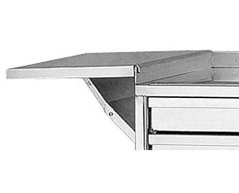 Harloff Stainless Steel Shelf with no Dividers, 15.75: W X 24" D, Fits Single Column, Post 2020