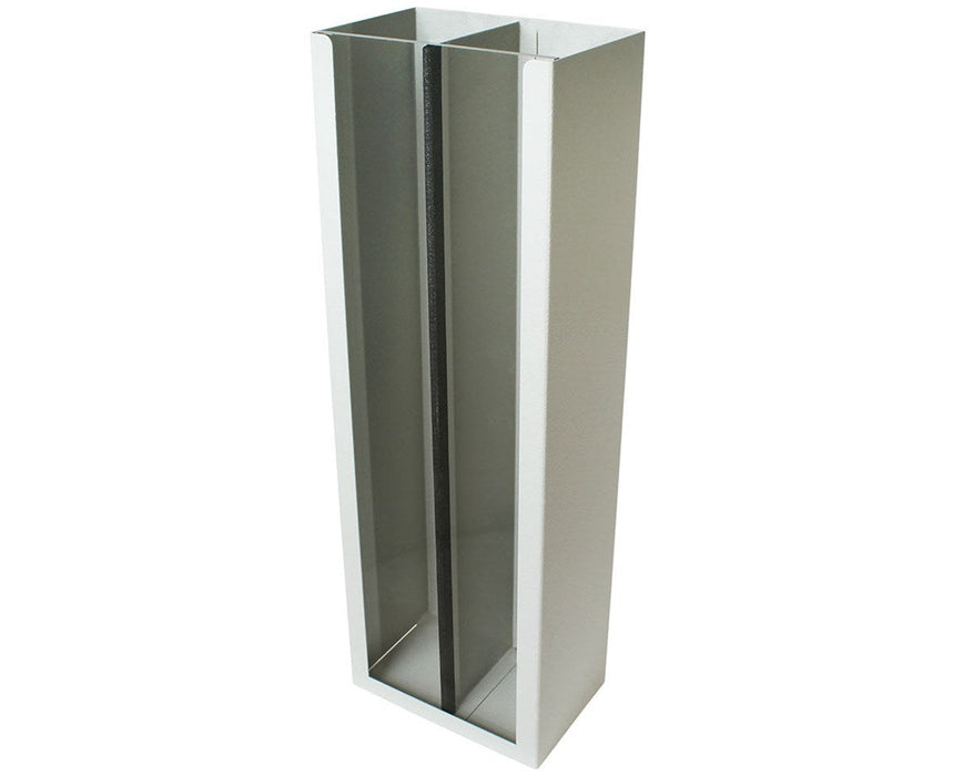 Harloff Catheter Box, 18", Direct Mount to Cart Cabinet Replaces Part Number 680413-DM, Field installed