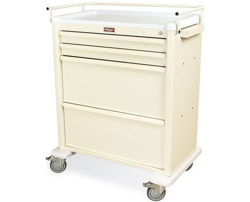 Harloff Aluminum Universal Line, WIDE Bin Cart (AL8W10K36BIN3)