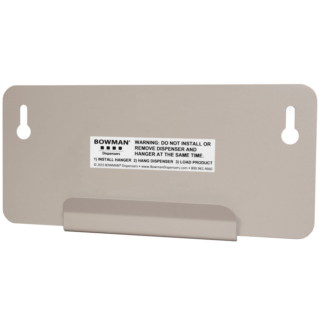 Bowman Dispensers Hanger - Glass Door/Window