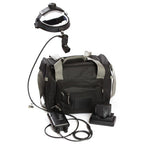 LED Headlight, Battery Pack On Headband, Complete System - alternate view