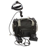 LED Headlight, Battery Pack On Headband, Complete System - alternate view